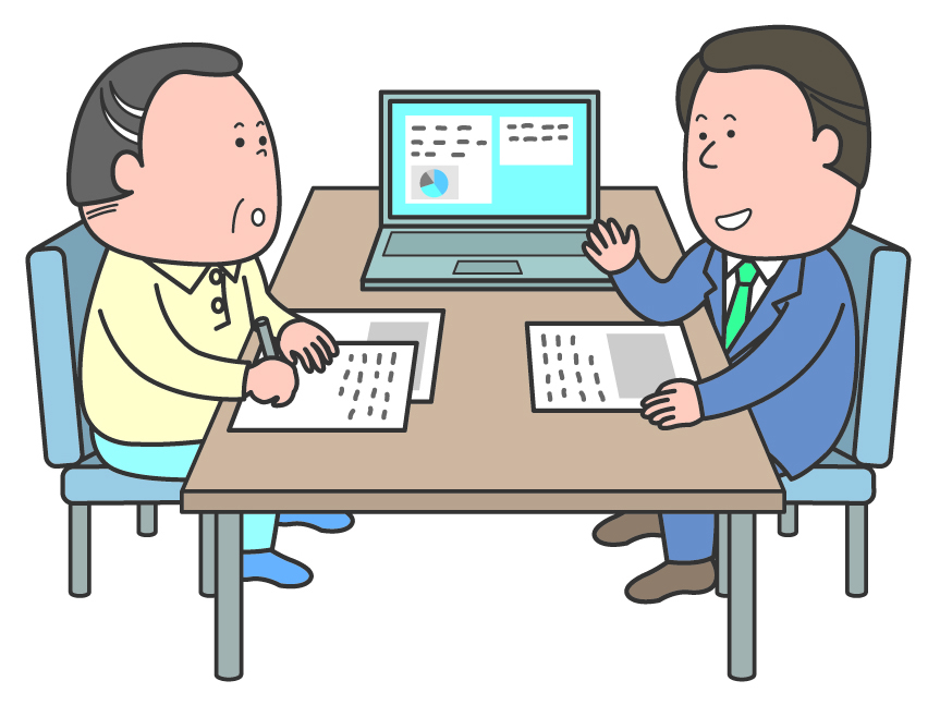 介護個別支援イラスト1